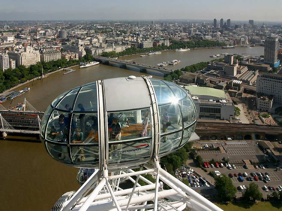 Лондонский глаз (The London Eye), капсула